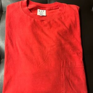 GAP 90’s “Pocket-T” Collection Red Boxy Fit Shirt